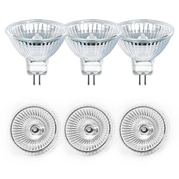 12V 35W Halogenpærer GU5.3 Spot Base Varm Hvid, Dæmpbar, 6-pak 35W{hw}