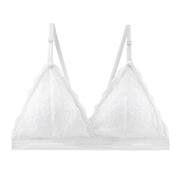 {xjxj} Kvinder Blonde BH Bralette HUD