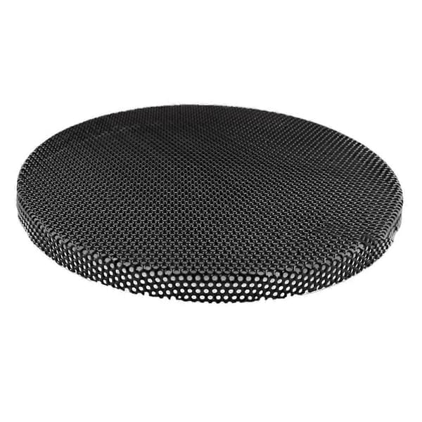 Car Speaker Grille Mesh Round Horn Protective Cover Circle Enclosure Net 2PCS 6.5 inch