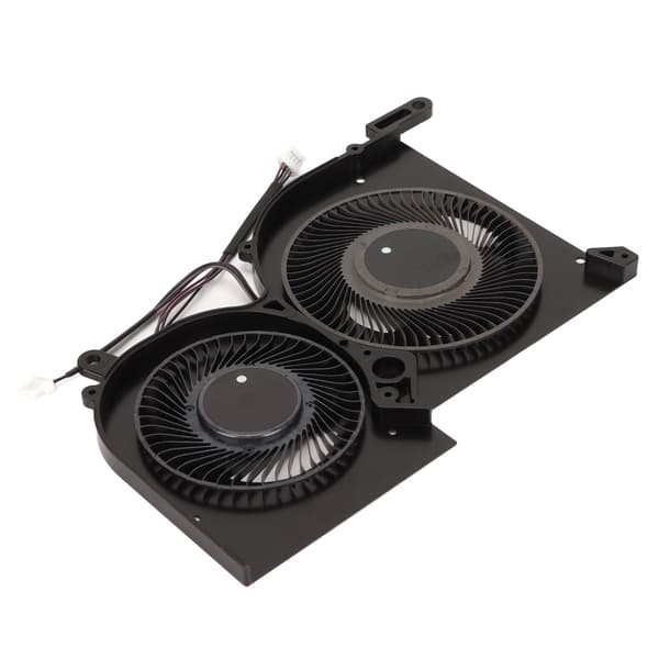 Til MSI GS66 Køleventilator 4-bens stik Aluminiumlegering Nem tilslutning Bærbar computer Køleventilator til 10SD 10SGS 10SFS 10SF 10SE GPU-ventilator
