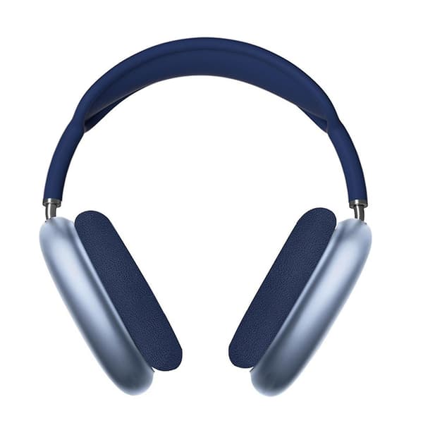 P9 Over-ear Hörlurar Minnesskum Full Cover Headset Aktiv Brusreducering Blå Blue