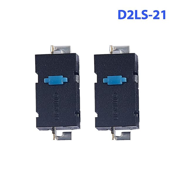 2 stk. Omron musemikrokontakter D2ls-21 D2ls-11 til Anywhere Mx Logitech M905 G903 Hfmqv (FMY) D2LS-21 D2LS-21