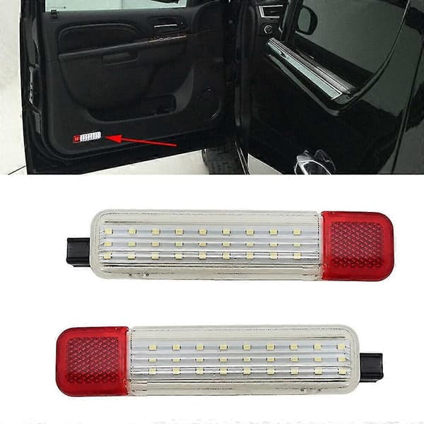 2 pcs LED Door Panel Lighting Lamp For 1997-2000 Chevy & C/k Series Pickup 15021518 150215