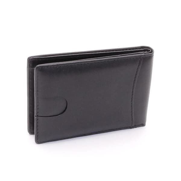 Pung Slim Elegant Bifold Horisontal - Sort Svart black