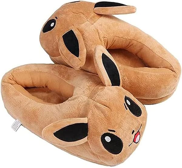 Tegneserie Bruna Søde Eevee Plys Hjemmesko Anime Bomuldssko Vintertøfler
