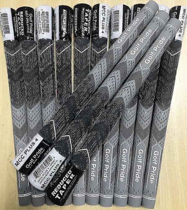 Golf Pride MCC PLUS 4 Golfgrepp (Set om 13) — Standardstorlek (Grå) Grey Midsize