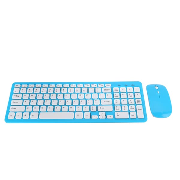 Wireless Keyboard and Mouse Set for Office and Gaming, for Laptop, 3 Speeds, Micro Receiver