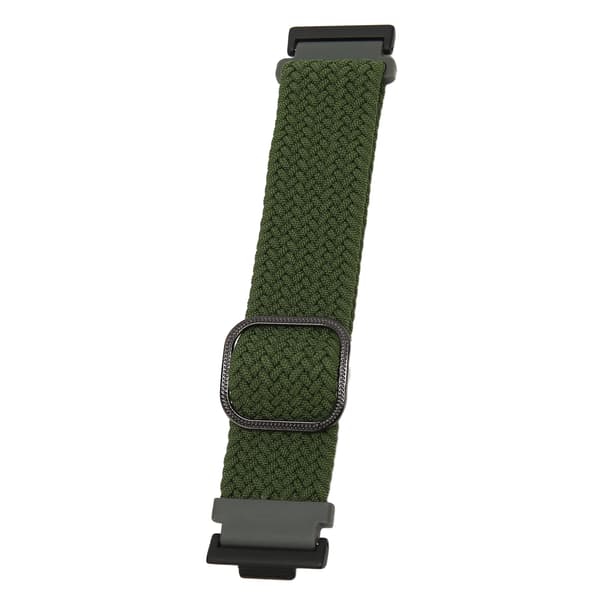 Watch Strap Adjustable Woven Sport Replacement Band for Huawei Watch FIT 2 OD Green