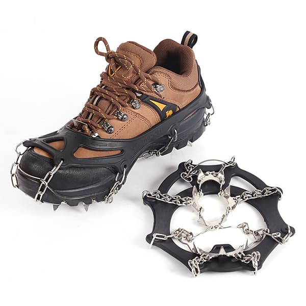Ice and Snow Grippers for Hiking Boots, Non-Slip Protection