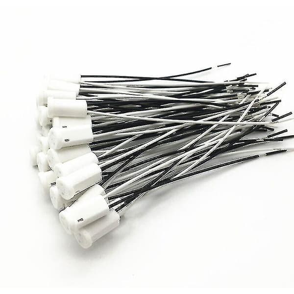 25 pieces G4 lamp holder G4 socket lamp holder with ceramic holder for G4 LED halogen lamp, 10cm cable {DB}