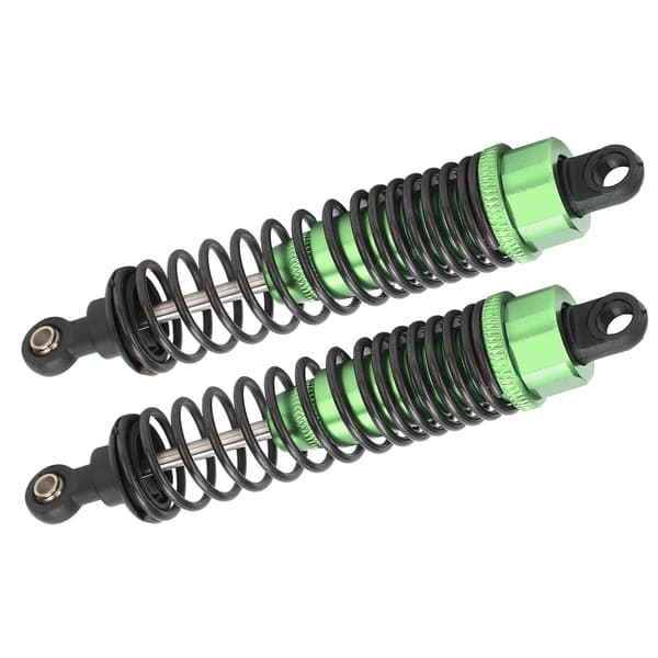 Metal 100mm Shock Absorber Spring Damper Replacement for TRAXXAS SLASH 2WD RC CarGreen