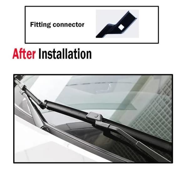 ®RisingFF Set med 3 Torkarblad Fram + Bak för Citroën Berlingo B9 2008 2009 2010 2011 2012 2013 2014 2015 2016 2017