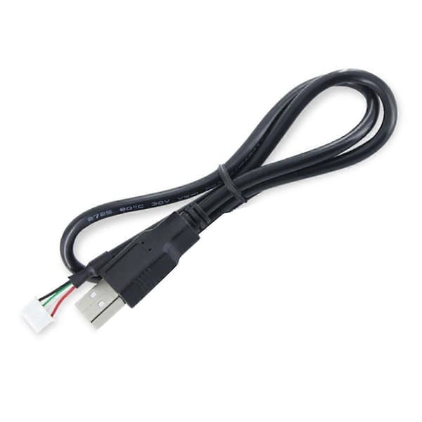 5 stk USB til 4-pinners kabelsett for kameramoduler 4P 2.0mm 2 meter 2meters