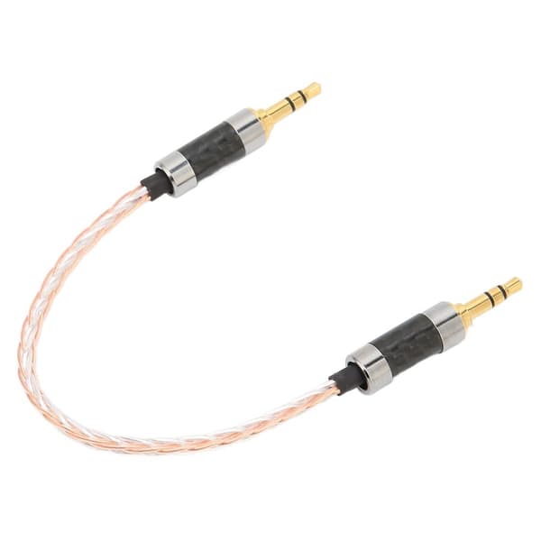 5,9\" 3,5 mm til 3,5 mm hodetelefonkabel 8 kjerner 3,5 mm Aux KLB