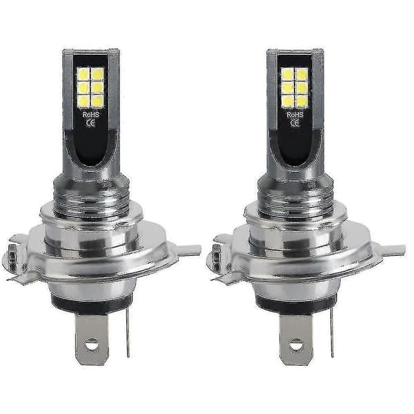 H4/9003 LED-frontlyspærer LED H4 Frontlys Bilpærer H4 Bil Frontlys Lyse LED Bilpærer H4 LED Frontlys
