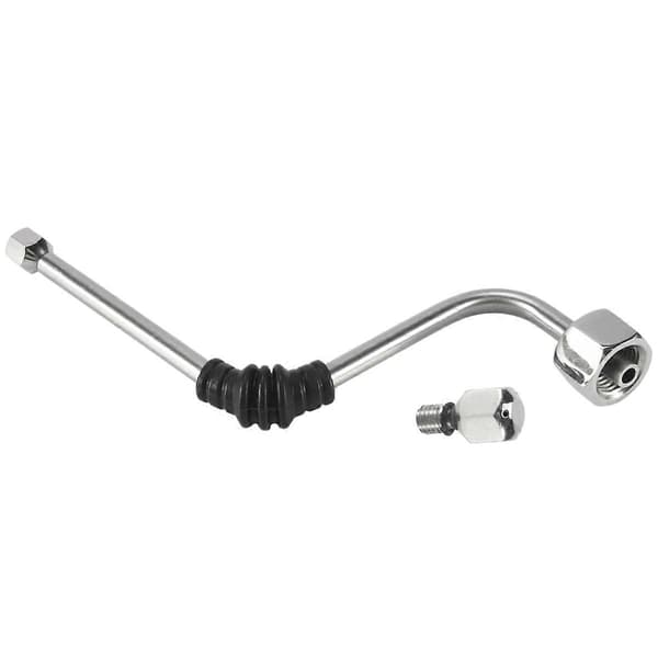 Steam Pipe for Delonghi EC680/EC685, Rancilio Coffee Machine, Upgrade with Extra 3-Hole Tip Silver Silver