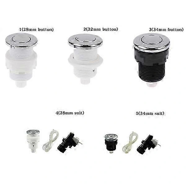 32mm Pneumatic Switch Push Button for Bathtub 2 (32mm button)