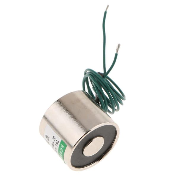 DC 12V P25/20 Hållande Elektromagnet Lyft 5kg Solenoid Elektromagnet