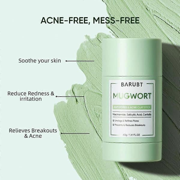 Alaska Volcano Mask Mugwort Cleansing Mask Stick Shrinks Pores Acne Deep Blackhead Mud Mud