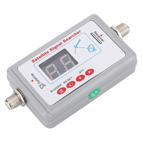 SF95DL Sensitive Satellite Finder Portable Signal Strength Meter with Digital Display