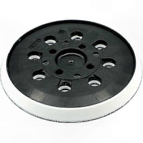 125 mm slipeplate, middels hardhet med tilbehørssystem for eksenterslipere