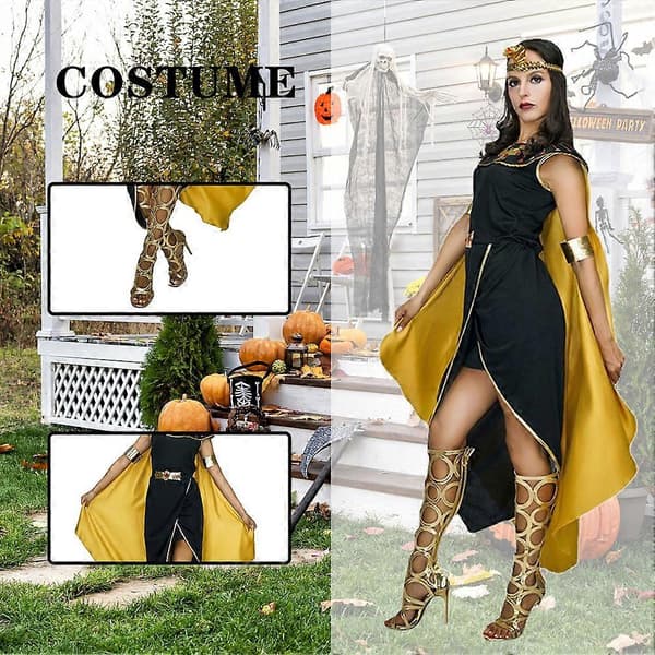 Halloween Cosplay Kostume Feriefest Poncho Kjole Personlig Sceneoptræden Tøj Gennemsnitlig kode DD174 Average code DD174