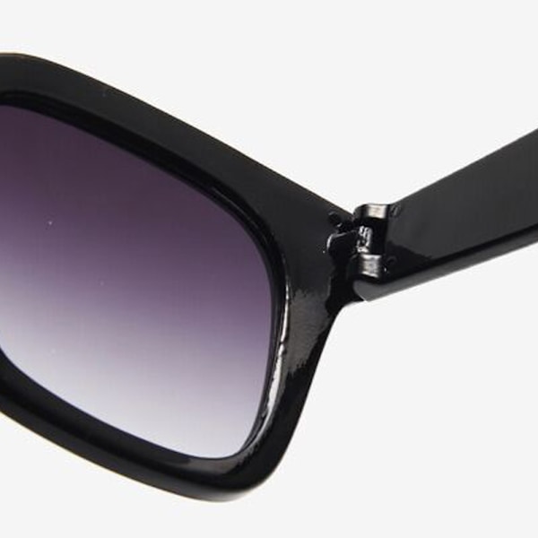 Stylish High Quality Polarized Sunglasses Svart Gradient Grå