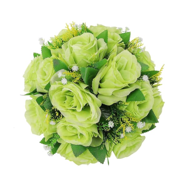 Simulation Flower Ball Bouquet Silk Fabric Props for Car Showroom Decoration