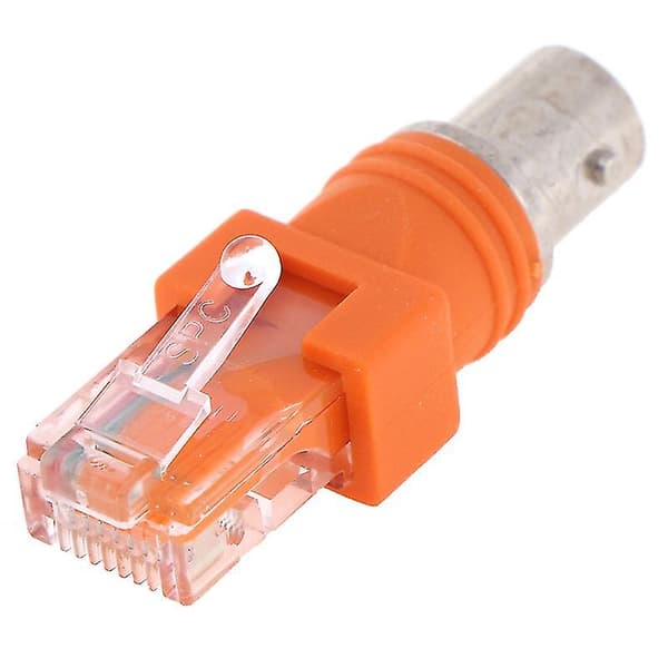 1 stk. BNC Hun til RJ45 Han Koaksial Tynd Adapter Shytmv