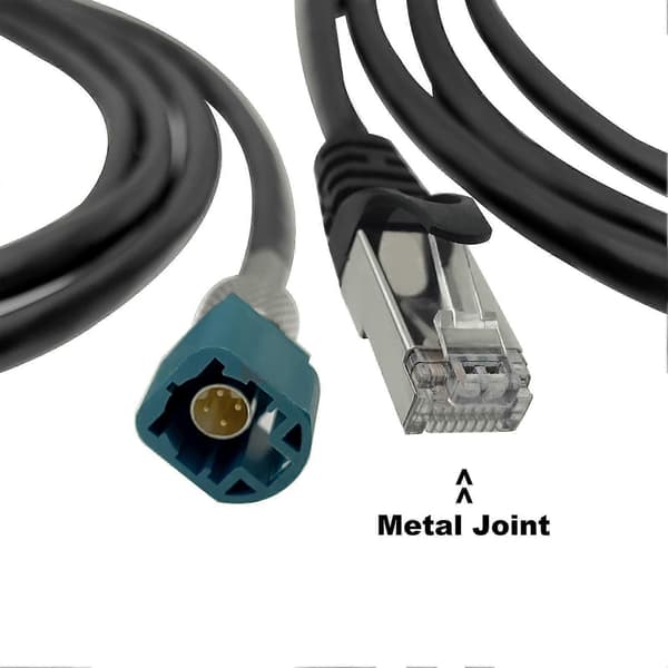 2pcs Diagnostic Service Cable Diagnostic Service System Diagnostic Tool Replacement For Tesla Model S/X 2012-2016 3/Y Metal Joint Cable Length 150cm/5