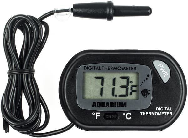 LCD Digitalt Akvarietermometer Fisk Tank Vann Terrarium Tempe
