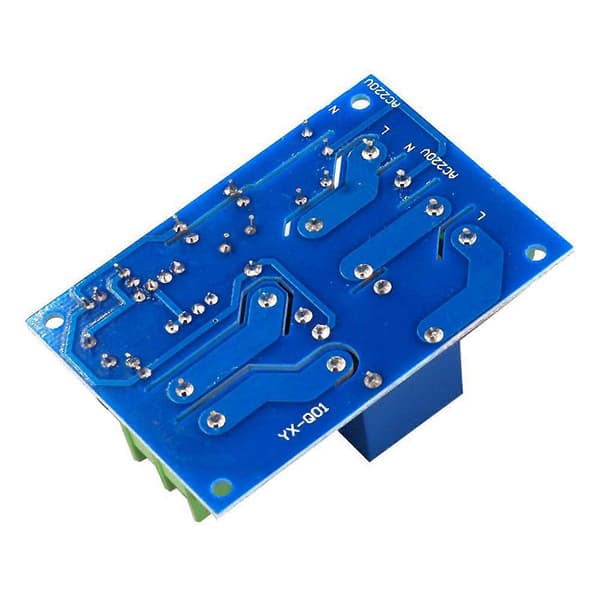 220V 2-vejs automatisk afbryder 10A Dobbelt strømforsyning 2 ind 1 ud Strømafbrydelse for Switch B