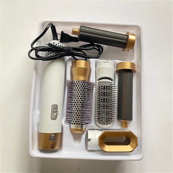 Ny 5-i-1 Professionell Multifunktionell Hårstylingverktyg med Air Styler