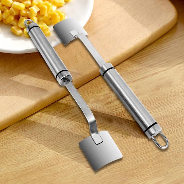Maiskjernerfjerner i rustfritt stål med langt håndtak, ergonomisk, 3 stk. 3pcs