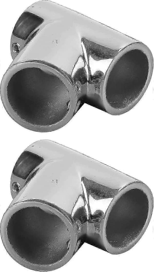 Rustfrit stål Marine Yacht Beslag Marine Hardware Beslag (sølv) (2 stk) yu