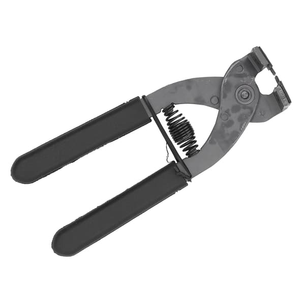 Leather Silent Pliers 4mm 2 Teeth Leather Pliers Rhombus Awl Non-slip Silent Sewing Chisel Leather Punch Tool