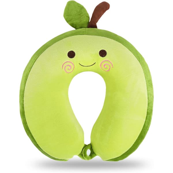 Travel Pillow Cartoon Animal Headrest Pillow Memory Foam Neck
