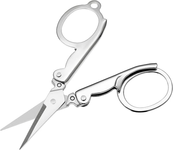 Portable Folding Stainless Steel Scissors - Travel Scissors