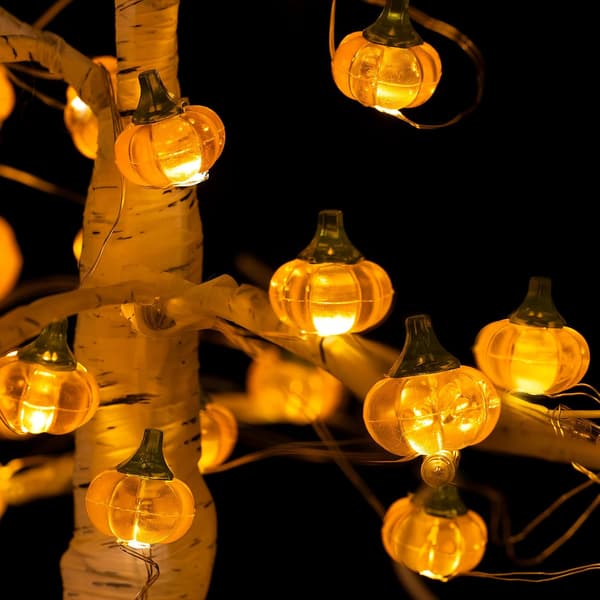 3D Lyslenke Oransje Gresskar Halloween Belysning 3m 30LED_tfrf