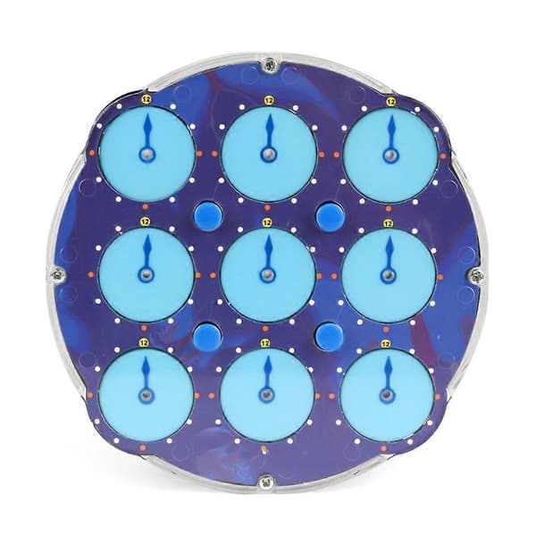 Magnetic Positioning Magic Clock Cube Professional Intelligence Gear Toys for Kids Adults