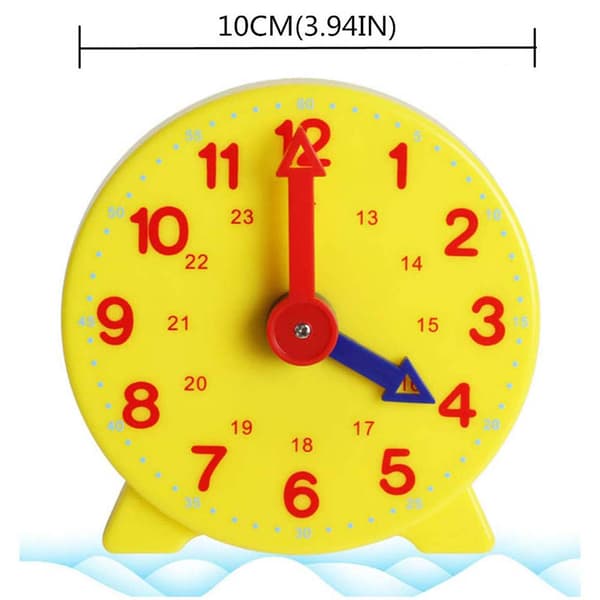 Children's Educational Alarm Clock Adjustable Time Learning Clock Early Teaching Tool Numbers