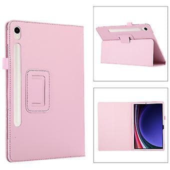 Litsi-kuvioitu tablettikotelo Samsung Galaxy Tab S9+:lle (vaaleanpunainen)