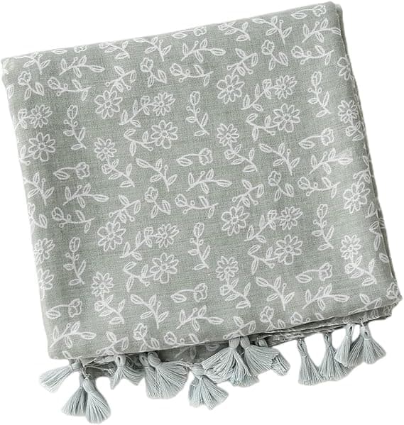 1 st transparent bärbar mönstrad huva polyester använd stor dekorativ