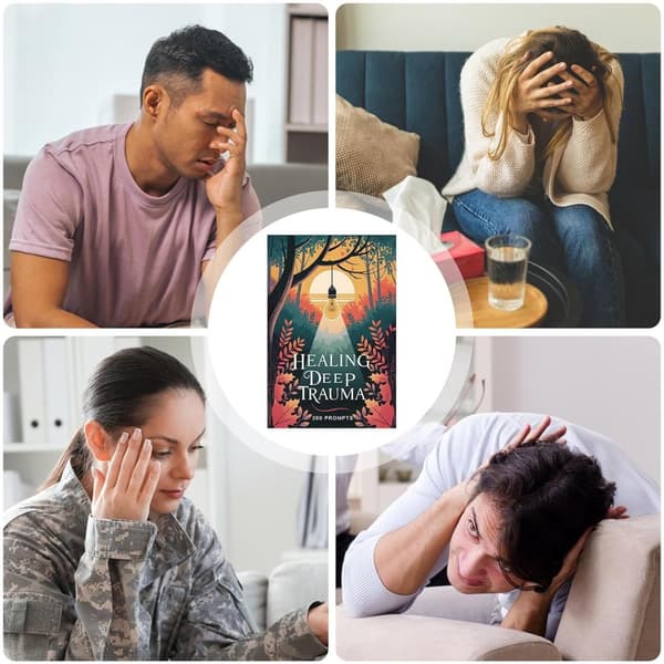 Trauma Healing Journal: Daily Reflection Notebook for Emotional Well-being, 200 pages for self-care