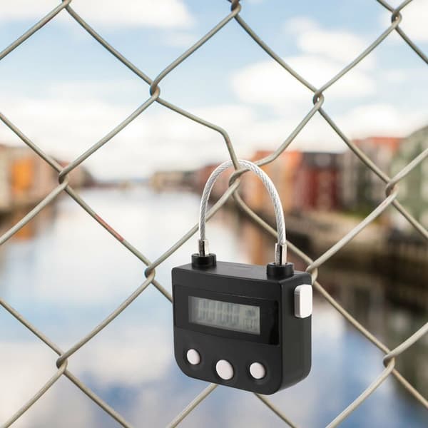 Tidslås Elektronisk Timerlås Husholdnings Midlertidig Lås Tidslås Elektronisk Nedtællingslås