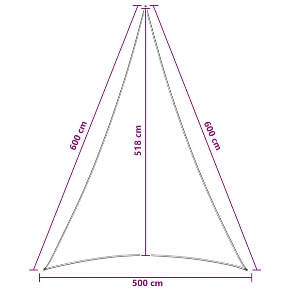 Aurinkopurje 5 x 6 x 6 m HDPE