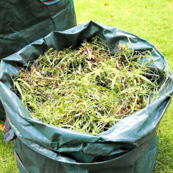 100L puutarhasäkki kahvoilla - Vedenpitävä puutarhajätesäkki