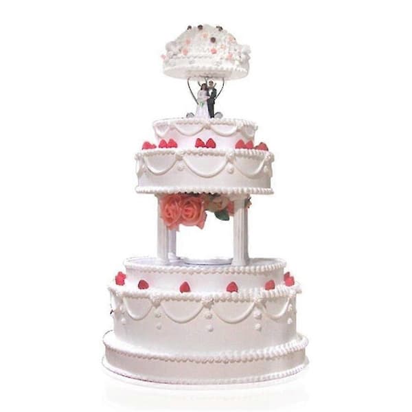 8 stk/sett S+ Kakestolper, bryllupskakestolper D, fondantkakeform Valg