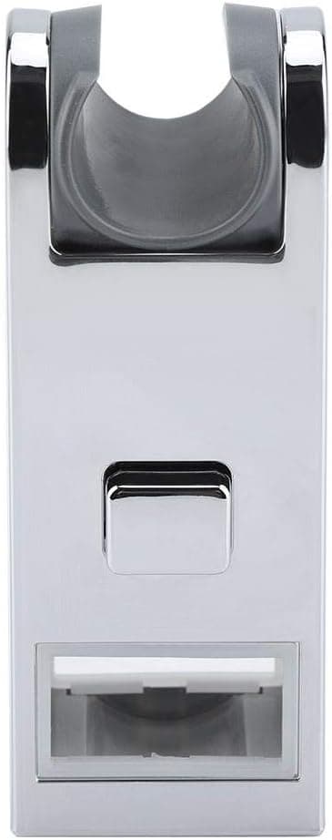 ABS Chrome Plated Universal Hand Shower Rail Head Bracket Adjustable Height Shower Slider Bar Rail Head Holder Stand 30*15