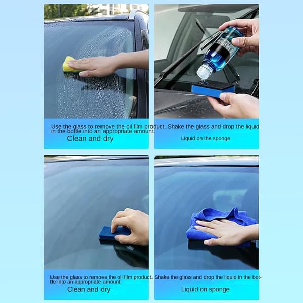 Rutebehandling – vannavstøtende glassbeskyttelse, 30 ml -